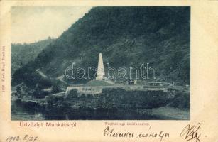 Munkács Podheringi emlékoszlop