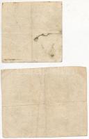 Komárom 1849. 5kr + 10kr T:III / 
Hungary / Komárom 1849. 5 Kreuzer + 10 Kreuzer C:F
Adamo KOM-3.1...