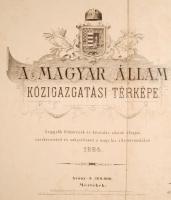 A Magyar Állam közigazgatási térképe. [Rajz. és metsz.: Fleischer S.
Legujabb felmérések és hivatal...