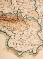 A Magyar Állam közigazgatási térképe. [Rajz. és metsz.: Fleischer S.
Legujabb felmérések és hivatal...