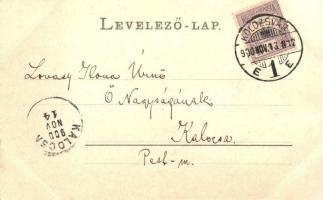 Kolozsvár, Klausenburg; New York szálloda, Schuster üzlete kiadja Römmler U. Jónás / main square, ho...