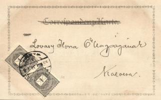 1899 Kalocsa, Katolikus legényegylet, építkezés télen, photo