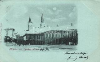 1899 Szászváros, Broos; Főtér, H. Graefs Verlag / main square