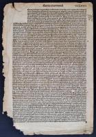 1493 A Hartmann Schedel krónika egy lapja, rajta II. Piusz pápa és III. Frigyes német római császár ...