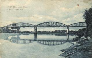 Csap, Chop; Tisza híd, kiadja A. Horák / bridge (EB)