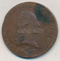 Ausztria 1800C 6kr Cu "II. Ferenc" T:2 kis patina Austria 1800C 6 Kreuzer "Franz II" C:XF small patina