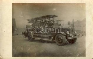 Budapest Tűzoltók Foto AK (EB)
