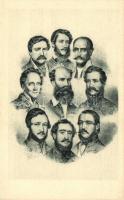 Az első magyar minisztérium, a Batthyány-kormány, Komlós: negyvennyolc sorozat I. / The first Hungarian government