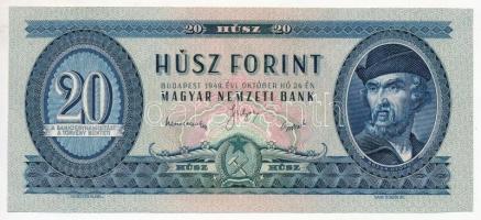 1949. 20Ft T:III szép papír /  Hungary 1949. 20 Forint C:F nice paper Adamo F10