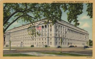 Washington, D. C. Department of Justice buliding