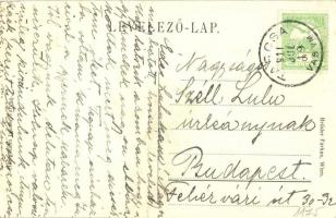 Tarcsa, Tatzmannsdorf; Batthyány szálló, olvasóterem; kiadja Hönigmann Jakab / hotel