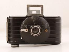 Kodak Bullet 1 5/8 X 2  1/2 " / 4x6,5 cm-es art deco kamera bőrtokban / in leather case