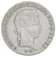 1848KB 10kr Ag V. Ferdinánd Körmöcbánya (3,87g) T:2- ph., juszt. / Hungary 1848KB 10 Kreuzer Ag Ferdinand V Kremnitz (3,87g) C:VF edge error, just.  Unger III.: 1429., Huszár: 2093., Adamo B4