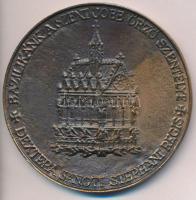 1983. "Szent István Bazilika felújítása" nagyalakú öntött Br emlékérem, a felújítás során ...