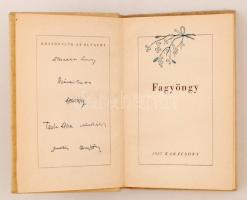 Fagyöngy. 1937 karácsony. Budapest, 1937, Révai nyomda. Nyirő József, Makkai Sándor, Tamási Áron, Mé...
