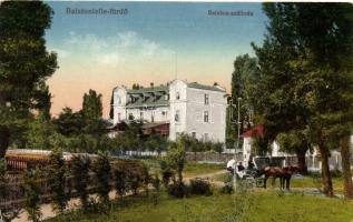 Balatonlelle-fürdő, Balaton szálloda, kiadja Divald és Monostory