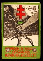 1940 Bp., A Vármegyék és Városok Országos Mentőegyesületének arcképes igazolványa