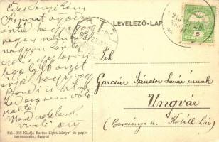 Szeged, Keleti palota, utca, Schlesinger Mór, Déry és Traub és Társa üzlete, kiadja Bartos Lipót