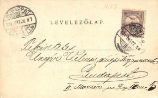 Szentes, Petőfi szálloda, Szepe Károly kereskedése; kiadja Untermüller Ernő