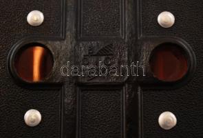 1938 Pontos Optikai Lencsegyár - Budapest Dici 3x4 cm kamera 1:11 objektívvel / Vintage small series...