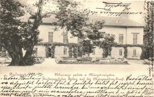 Budapest XIII. Főhercegi palota a Margitszigeten
