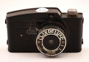 Metropolitan Industries Clix de Luxe 3x4 cm kamera Maestar 50 mm objektívvel. Zárhibás / Vintage camera with shutter fault