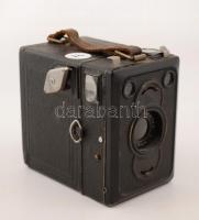Zeiss Ikon	 Box Tengor 6x9 cm rollfilmes kamera, Goerz Frontar 1:11 objektívvel, zárhibás /  camera with shutter fault