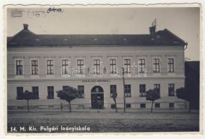 Zilah Leányiskola Foto AK