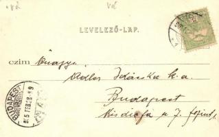 Köbölkút, Gbelce; vasútállomás, Fő utca, Wiesenberg Dávid üzlete és kiadása / railway station, main ...