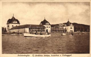 Balatonboglár, Új fürdőház, várhegy, kiadja Karinger (EK)