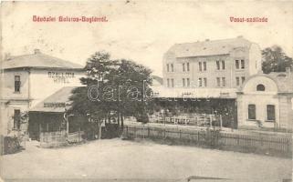 Balatonboglár, Vasút szálloda, kávéház