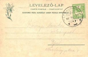 Tátra, Menguszfalvi-völgy, Kis Békás-tó és a Bástya, Feitzinger Ede 273