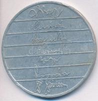 1969. "Magyar Alumíniumipari Tröszt - BUÉK" Al emlékérem (40mm) T:2-, ph