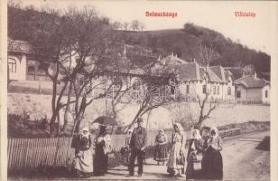 Selmecbánya, Banska Stiavnica. 12 darabos képeslap leporello-füzet sérült papírtokban, kiadja Grohma...