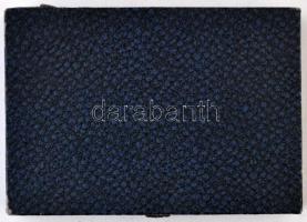 DN Br lövész díjplakett, márványlapon, eredeti díszdobozban (66x97mm) + 1941. "Gamma" Lövé...