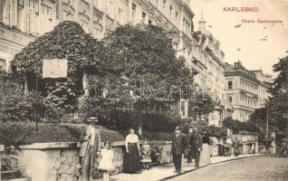 Karlovy Vary, Karlsbad; Obere Gartenzeile, Logis (fa)
