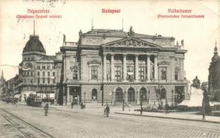 Budapest VIII. Népszínház, ideiglenes nemzeti színház (b)