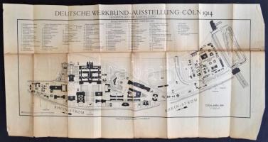 Deutsche Werkbund Ausstellung. Officizeller Katalog. Cöln, 1914, Rudolf Mosse, 122 p. 
Kiadói papír...