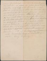 1927 Riga, Georg Lefanty vasöntödéjének díszes fejléces levele, rajta a tulajdonos saját kezű levelé...