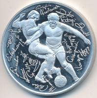 Bognár György (1944-) 1986. "Labdarúgó Világbajnokság Mexikó" Al emlékérem (32mm) T:PP ujj...