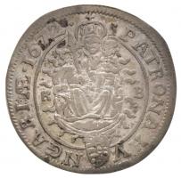 1672K-B 6kr Ag "I. Lipót" Körmöcbánya (3,14g) T:2,2- /  
Hungary 1672K-B 6 Kreuzer Ag &qu...