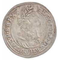 1677K-B 15kr Ag I. Lipót Körmöcbánya (6,08g) T:2,2- /  Hungary 1677K-B 15 Kreuzer Ag Leopold I Kremnitz (6,08g) C:XF,VF Huszár: 1423., Unger II.: 1058.