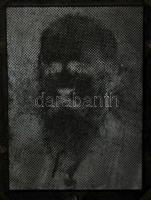 Nyomódúc, fém, Zepethneki Tötössy Béla (1854-1921) matematikus, egyetemi tanár, 3x4 cm