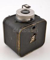 Albert és Lipták - Nagyvárad Juventus 6x9 cm rollfilmes boxgép f:10,5 cm / Vintage rare Hungarian ph...