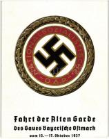 1937 Fahrt der Alten Garde des Gaues Bayerische Ostmark / NS propaganda (vágott / cut)