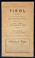 1901 Reise- und Wandekarte von Tirol Voralberg und den angren zenden Theilen von Bayern, Schweiz &am...