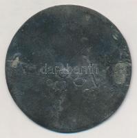 Ausztria 1683. "Bécs felszabadítása" ezüstözött Br korabeli öntvény másolat emlékérem, csa...