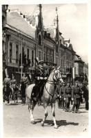 1940 Szatmárnémeti, Satu Mare; bevonulás, Horthy Miklós / entry of the Hungarian troops