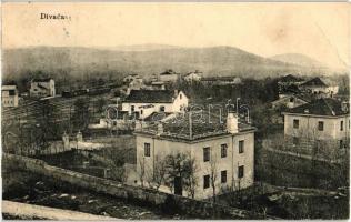 Divaca, Divacca; Látkép, vonat / general view, railway (r)