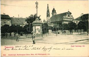 Temesvár, Timisoara; Jenő herceg tér / square